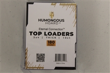 (10) Humongous Hoard 3" x 4" Premium Eternal Connection 180 Point Top Loaders