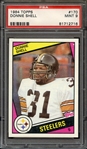 1984 TOPPS 170 DONNIE SHELL PSA MINT 9
