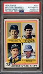 1978 TOPPS 707 SIGNED PAUL MOLITOR ALAN TRAMMELL PSA AUTHENTIC PSA/DNA AUTO 10