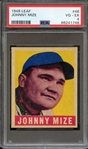 1948 LEAF 46 JOHNNY MIZE PSA VG-EX 4