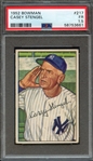 1952 BOWMAN 217 CASEY STENGEL PSA FR 1.5