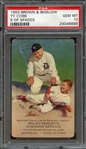 1953 BROWN & BIGELOW COBB TY COBB 5 OF SPADES PSA GEM MT 10