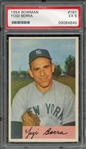 1954 BOWMAN 161 YOGI BERRA PSA EX 5