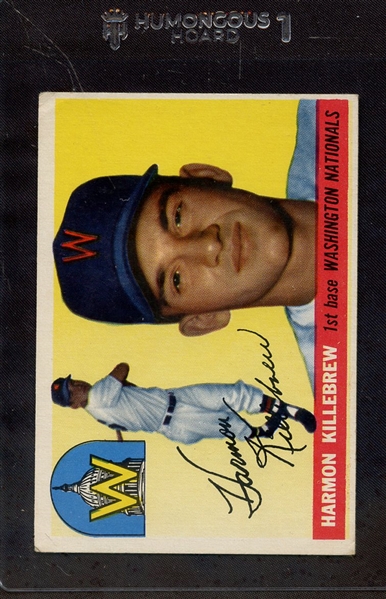 1955 TOPPS 124 HARMON KILLEBREW VG