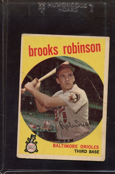 1959 TOPPS 439 BROOKS ROBINSON POOR