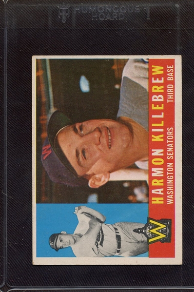 1960 TOPPS 210 HARMON KILLEBREW EX