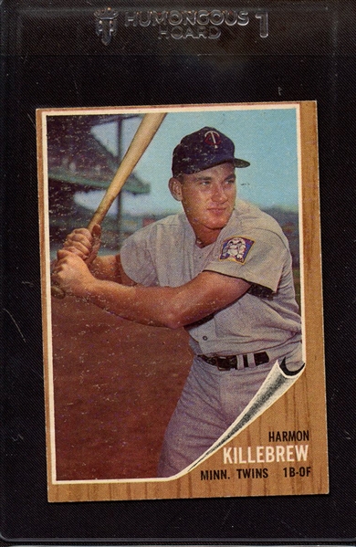 1962 TOPPS 70 HARMON KILLEBREW VG-EX