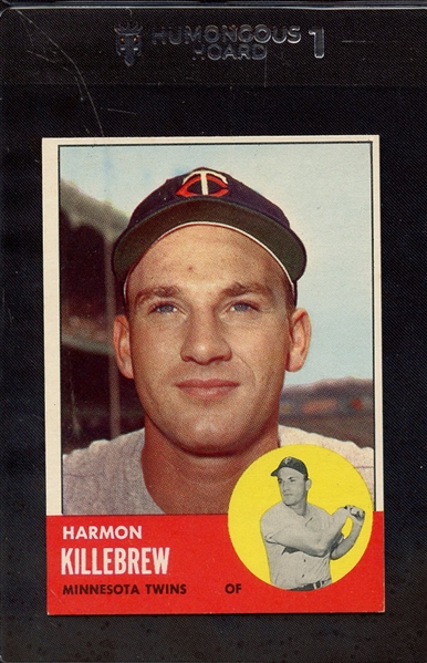 1963 TOPPS 500 HARMON KILLEBREW EX-MT