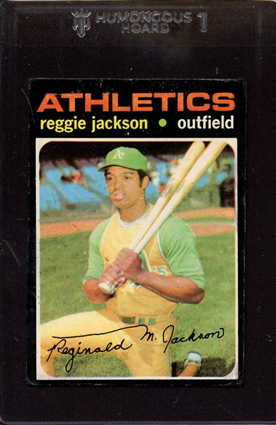 1971 TOPPS 20 REGGIE JACKSON POOR