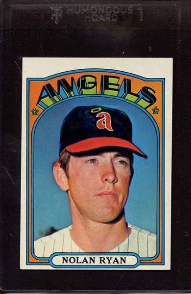 1972 TOPPS 595 NOLAN RYAN EX