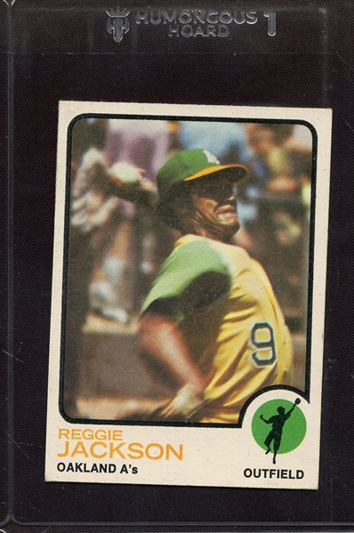 1973 TOPPS 255 REGGIE JACKSON EX-MT