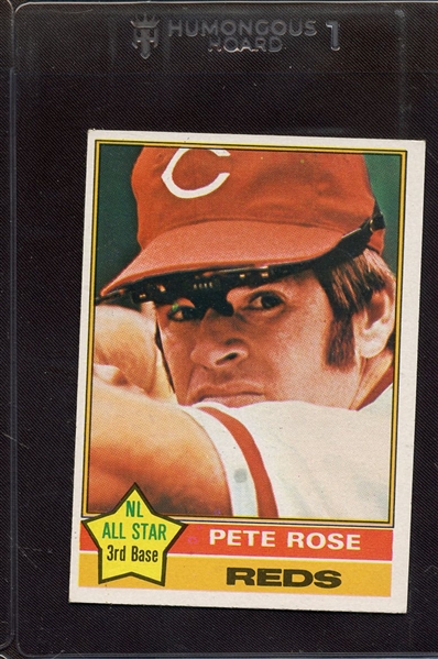 1976 TOPPS 240 PETE ROSE EX