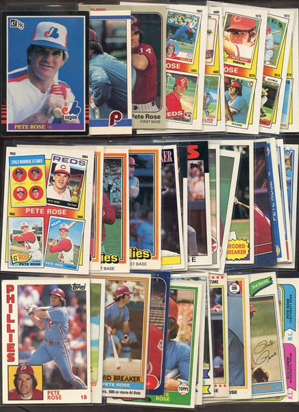 (33) DIFFERENT PETE ROSE CARDS