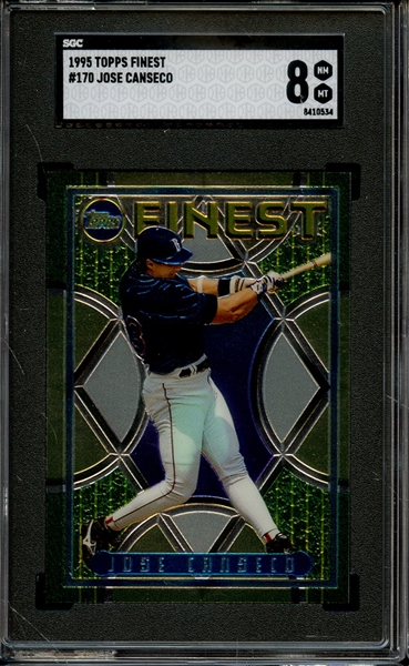 1995 FINEST 170 JOSE CANSECO SGC NM-MT 8
