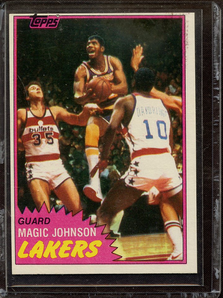 Lot Detail 1981 TOPPS 102 MAGIC JOHNSON