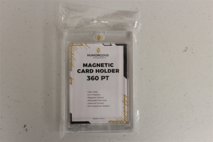 (1) 360Pt Magnetic Card Holder w/UV Protection Humongous Hoard