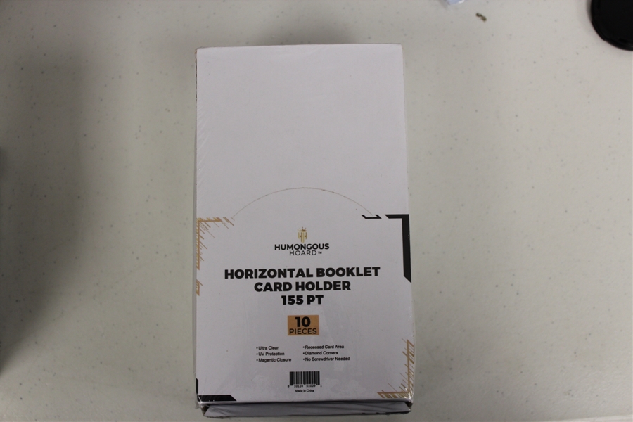 (10) Humongous Hoard Horizontal Magnetic Booklet Holder Box