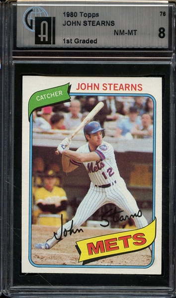 1980 TOPPS 78 JOHN STEARNS GAI NM-MT 8