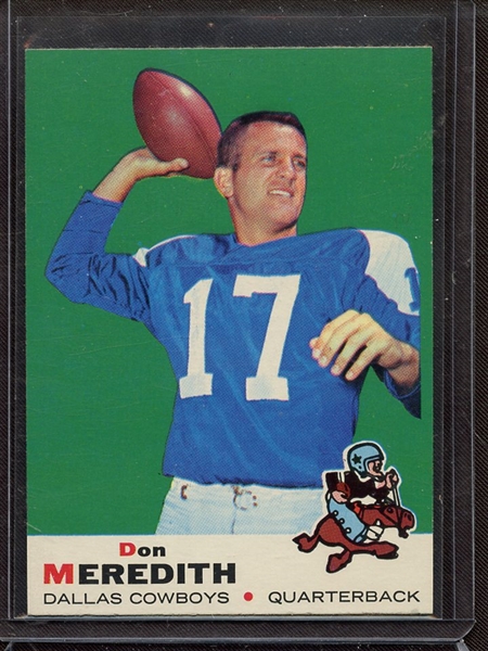 1969 TOPPS 75 DON MEREDITH NM
