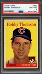 1958 TOPPS 430 BOBBY THOMSON PSA NM-MT 8