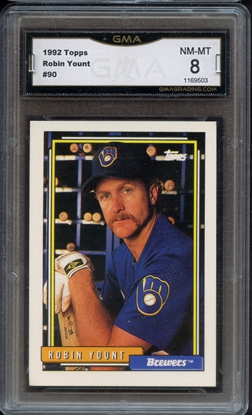 1992 TOPPS 90 ROBIN YOUNT GMA NM-MT 8
