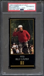 1998 CHAMPIONS OF GOLF MASTERS COLLECTION SIGNED BILLY CASPER PSA/DNA AUTO AUTHENTIC