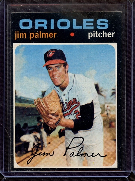 1971 TOPPS 570 JIM PALMER