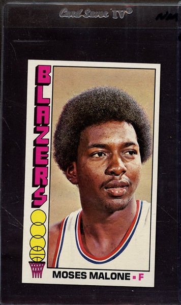 1976 TOPPS 101 MOSES MALONE 