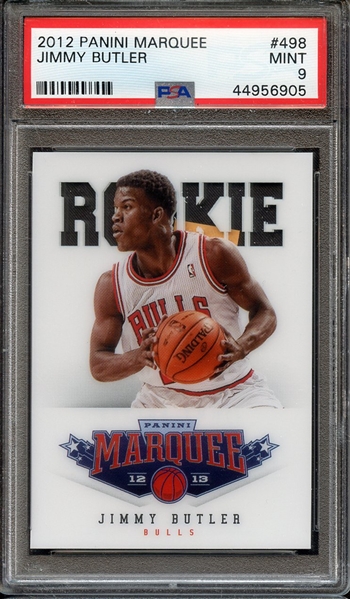 2012 PANINI MARQUEE 498 JIMMY BUTLER PSA MINT 9