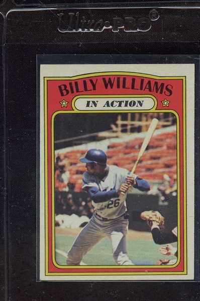 1972 TOPPS 440 BILLY WILLIAMS IN ACTION