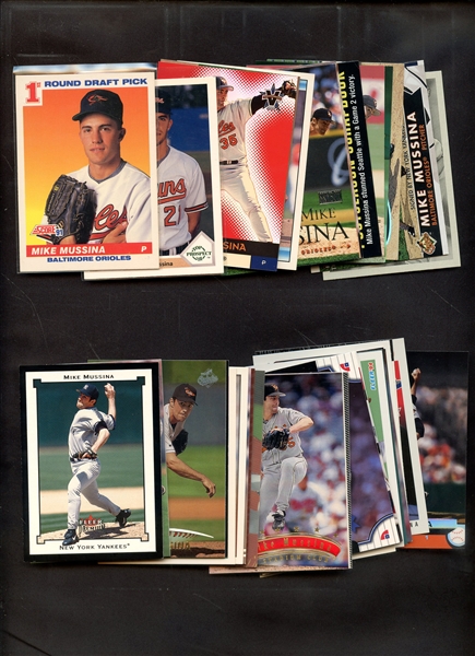 (47) DIFFERENT MIKE MUSSINA LOT