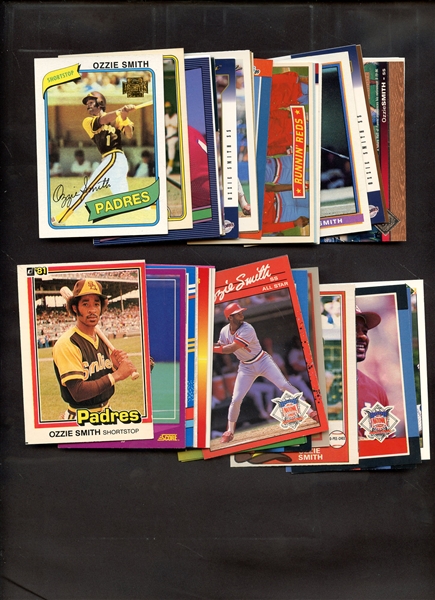 (49) DIFFERENT OZZIE SMITH LOT