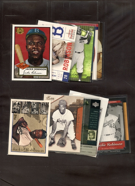 (12) DIFFERENT JACKIE ROBINSON LOT