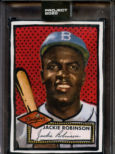 TOPPS PROJECT 2020 JACKIE ROBINSON 