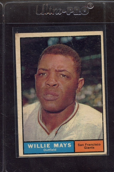 1961 TOPPS 150 WILLIE MAYS