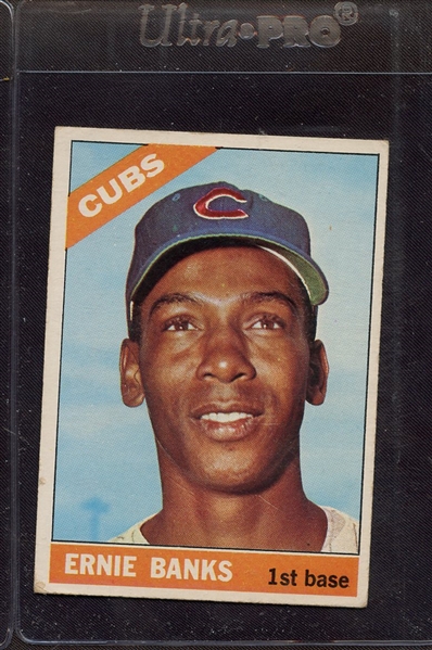 1966 TOPPS 110 ERNIE BANKS