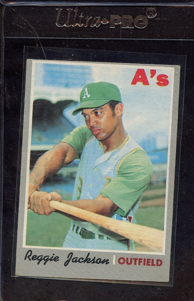 1970 TOPPS 140 REGGIE JACKSON