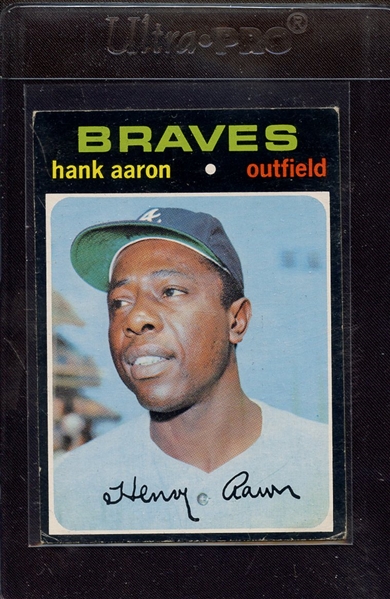 1971 TOPPS 400 HANK AARON