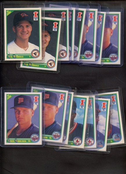 (15) 1990 SCORE BASEBALL ROOKIE LOT