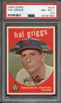 1959 TOPPS 434 HAL GRIGGS PSA NM-MT+ 8.5