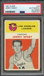 1961 FLEER 43 JERRY WEST PSA AUTHENTIC ALTERED