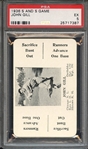 1936 S AND S GAME JOHN GILL PSA EX 5