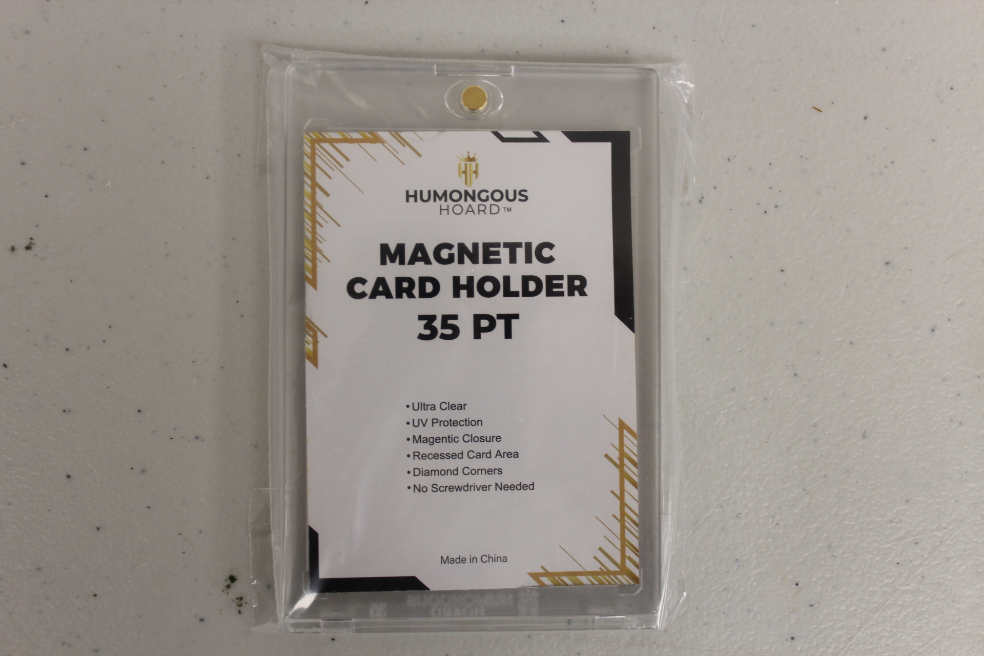 Lot Detail - (5) 35Pt Magnetic Card Holder w/UV Protection Humongous Hoard