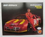 Bill Elliott Signed Auto Autograph 8x10 Photo JSA AD34590