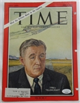 Charles C. Tillinghast Jr. Signed Auto Autograph Time Magazine Cut Cover 7/22/66 JSA AE26260