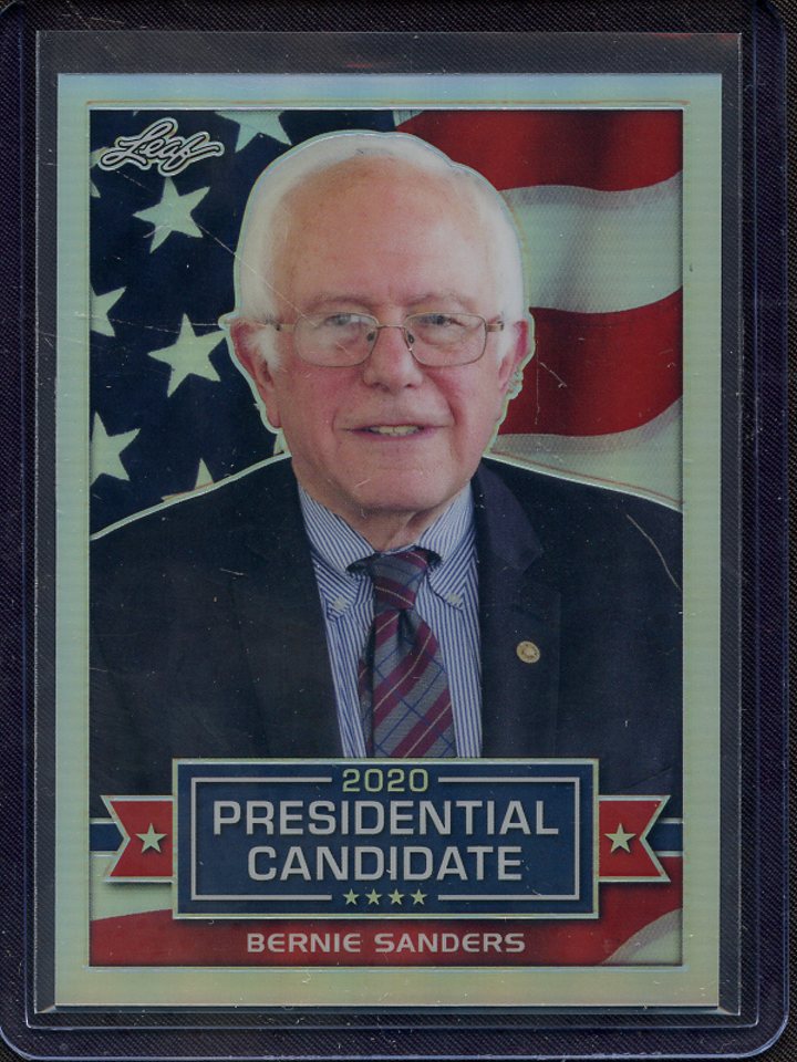 Lot Detail - 2019 LEAF 2020 PRESIDENTIAL CANDIDATE PRISMATIC SILVER ...