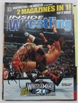 Batista John Cena Trish Stratus Kurt Angle +5 Signed WWE WWF Magazine September 2005 JSA UU73770