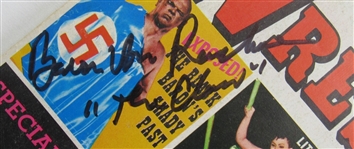 Baron Von Raschke Signed Auto Autograph The Wrestler Magazine Issue December 1968 JSA TT80113