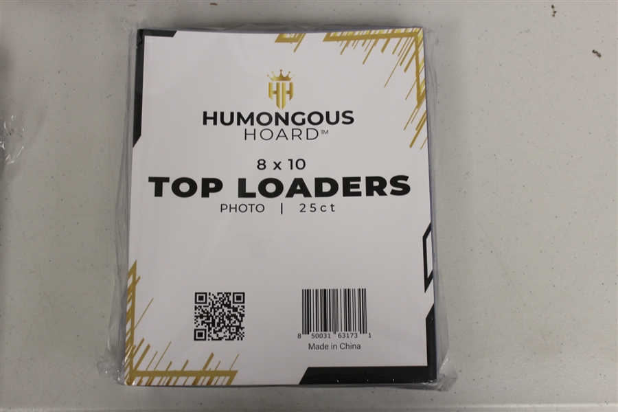 (25) 8.5 x 11 Humongous Hoard Photo Top Loader Pack