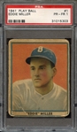 1941 PLAY BALL 1 EDDIE MILLER PSA PR 1